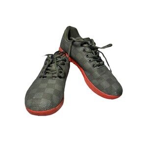 NOBULL Chess Superfabric Green Checkered Trainer Shoes Mens Size 9 Women 10.5